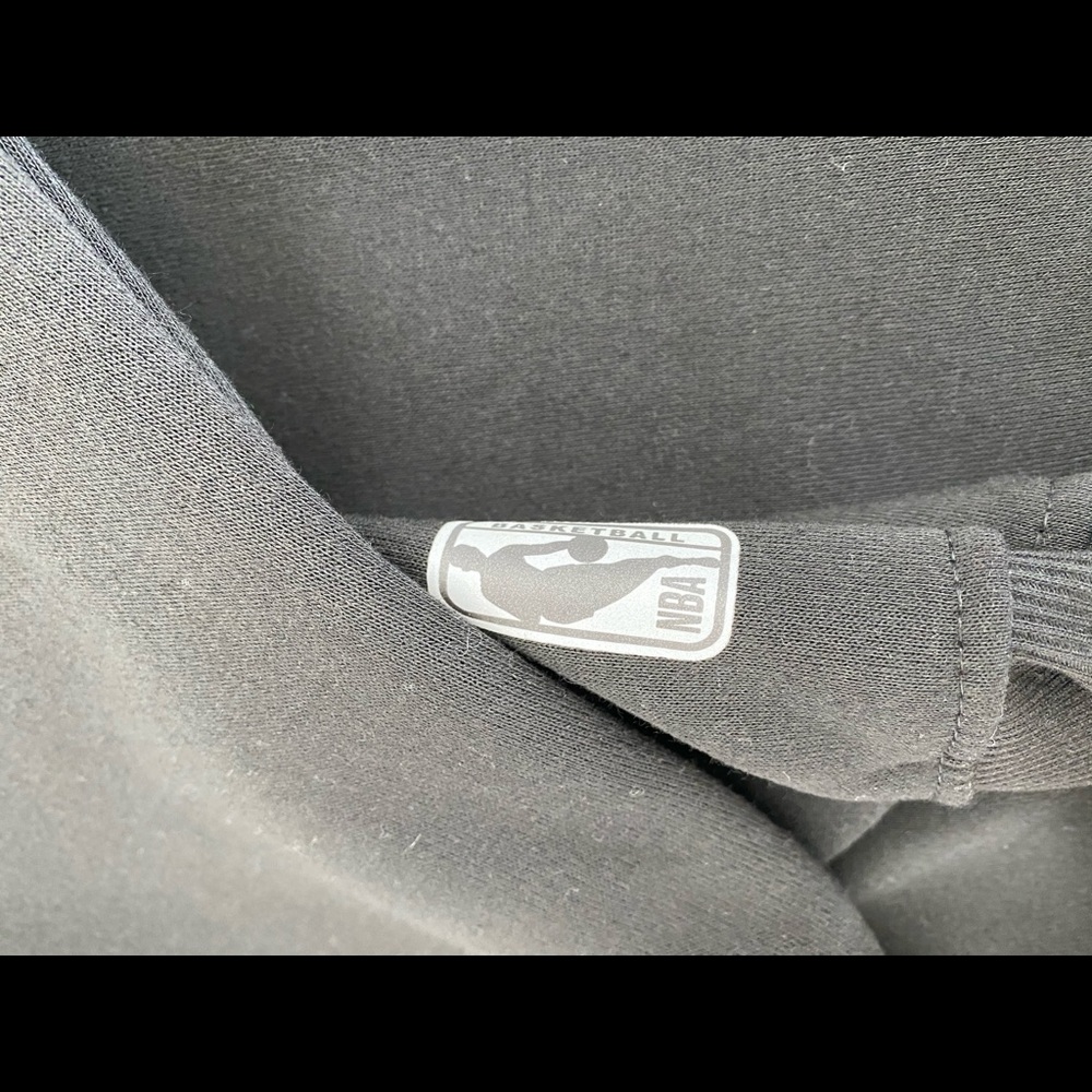 NBA Black with Camo Writing Hoodie - Picture 7 of 10